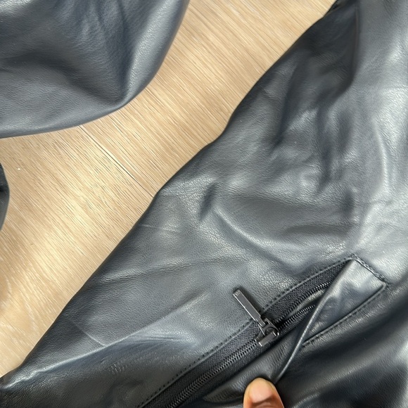 X Armani Exchange
Men's Faux-Leather Hooded Jacket - Picture 9 of 11